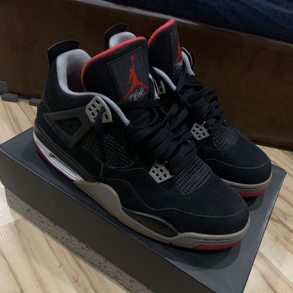 Jordan Other - Air Jordan Nike Retro 4 Bred Size 11